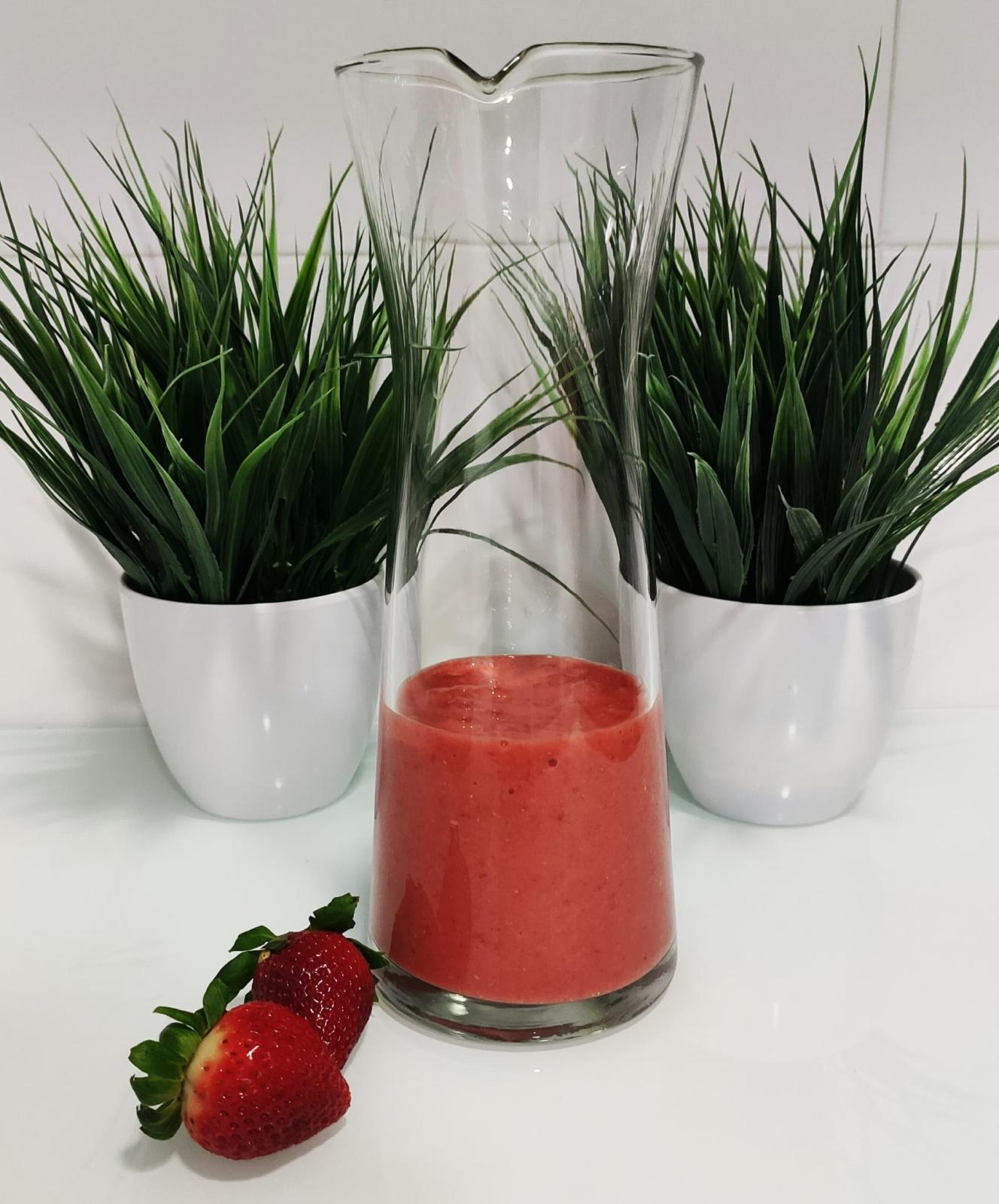 Gazpacho de fresas