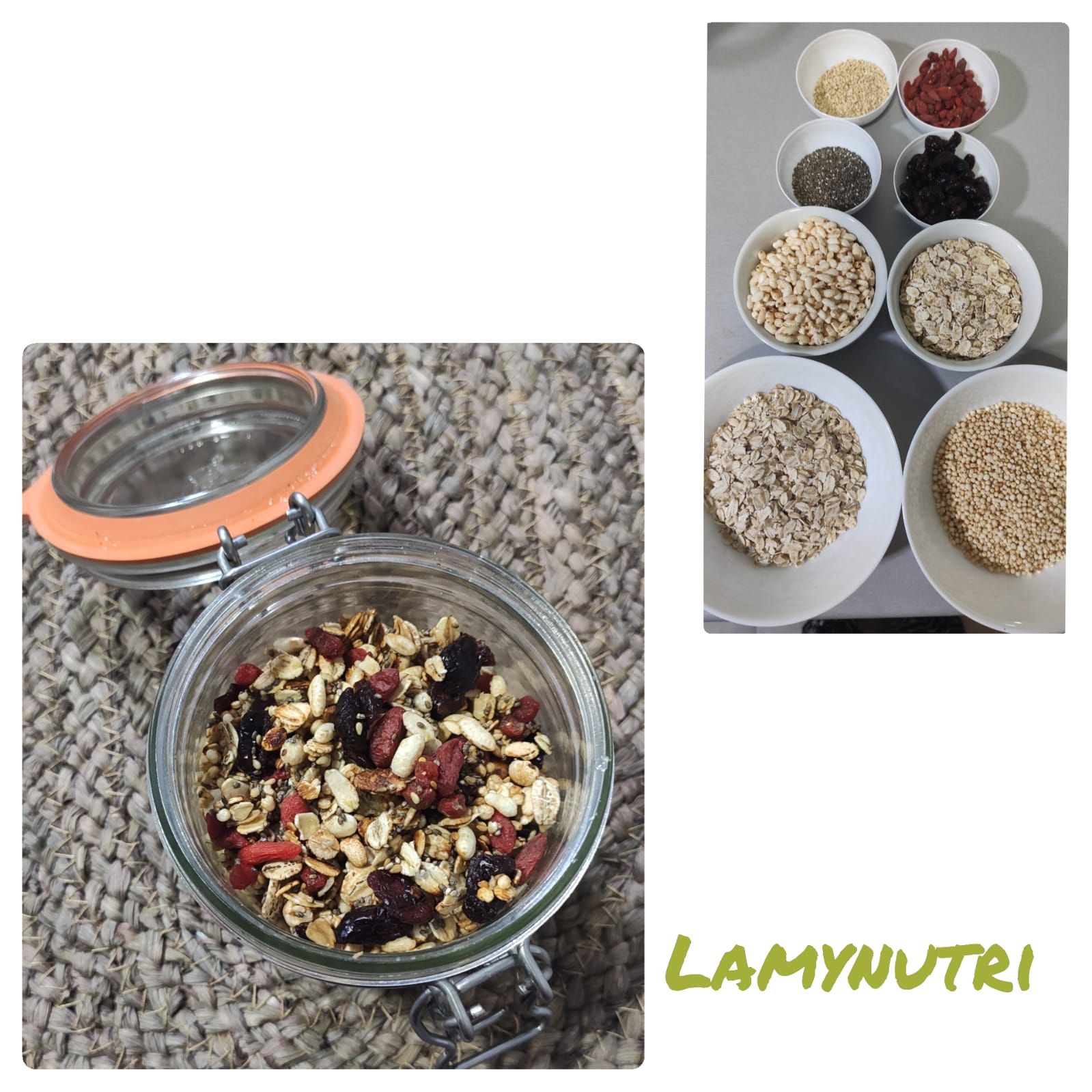 GRANOLA O MUESLI CASERO