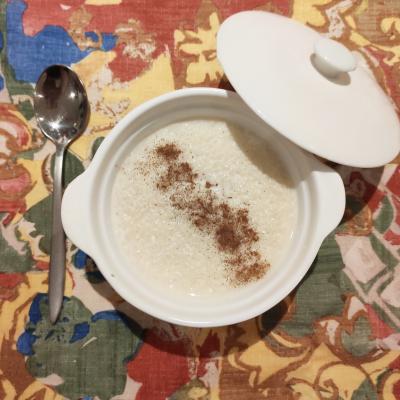 Sémola con leche y canela