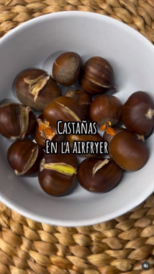 Castañas asadas