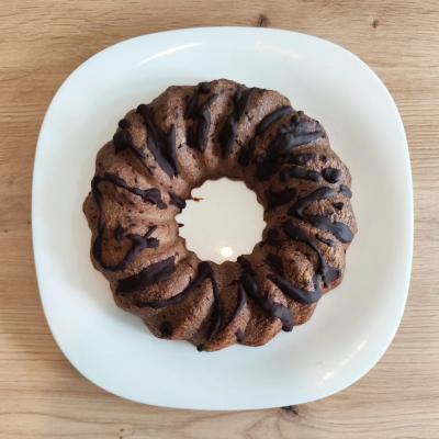 bizcocho de chocolate
